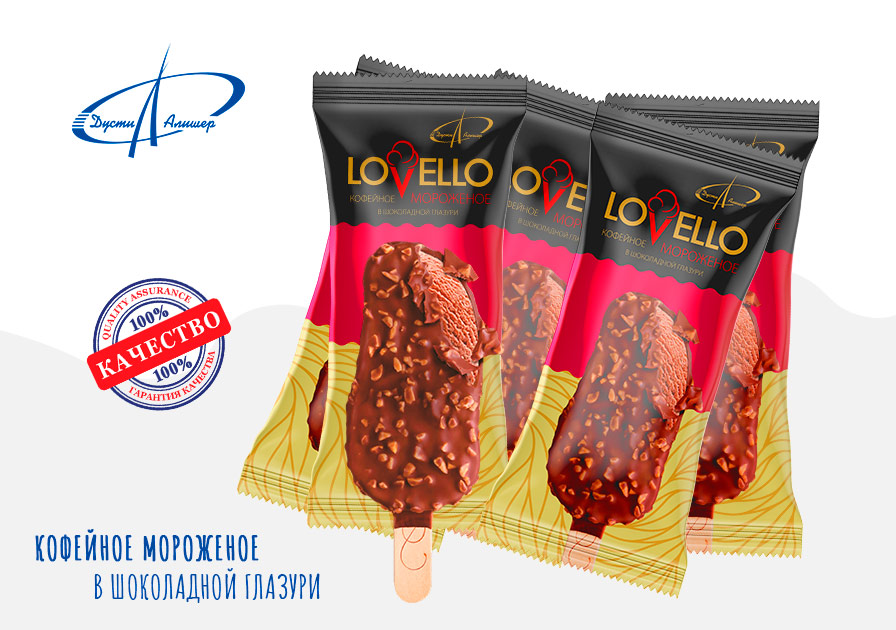 Lovello - Кофейное мороженое в шоколадной глазури от Дусти Алишер